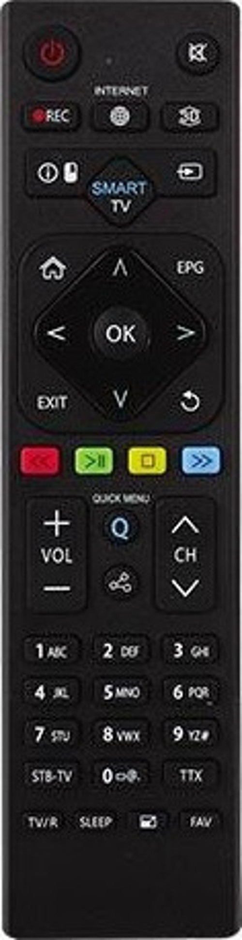WEKO KL SUNNY RM-L265 SMART TV TUŞLU LCD-LED TV KUMANDA (RC0265-082019034)