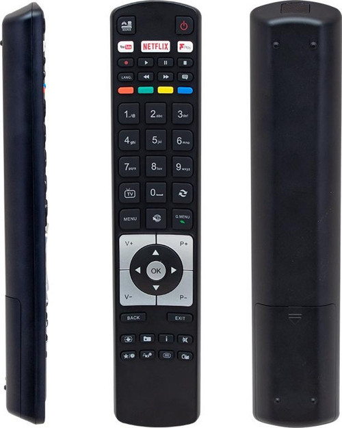 WEKO KL VESTEL RC 5118F BLACK FPLAY NETFLİX-YOUTUBE-PLAY TUŞLU LCD-LED TV KUMANDA