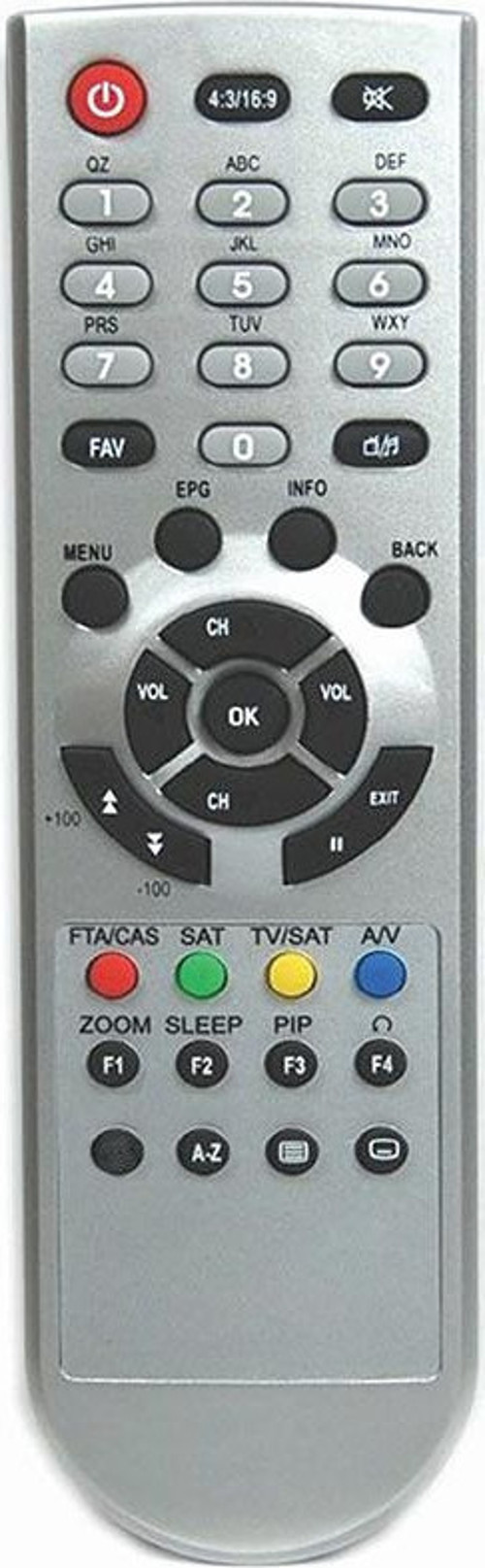 WEKO KR ARÇELİK-BEKO AS-620 FTA UYDU KUMANDA (1694-3822)