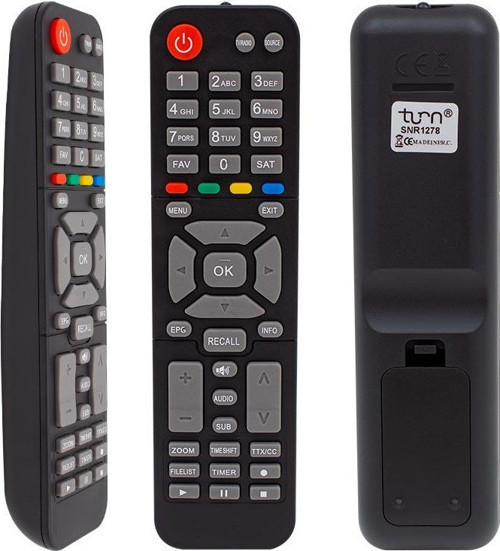 WEKO KR TECNOBOX TWIN HD *FOXSTAR TWİN * ROSE PREMİUM MİNİ SCART+HD HD UYDU KUMANDASI