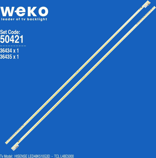 WKSET-5421 36434X1 36435X1 2011SGS48 7030 64 2 ADET LED BAR