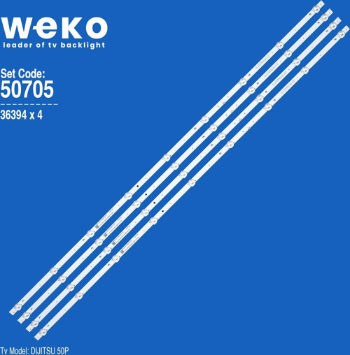 WKSET-5705 36394X4 CRH-BY50Y17303004099BY-REV1.1 4 ADET LED BAR