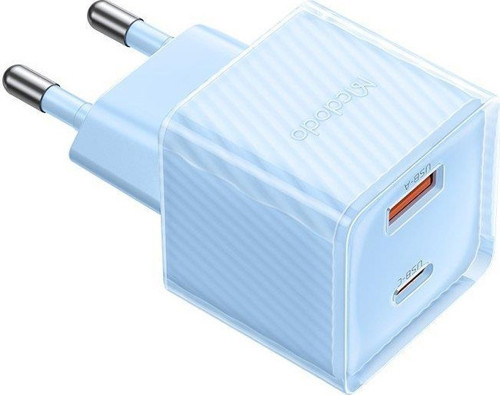 CH-4152 33W GaN TypeC USB Girişli Hızlı Şarj Aleti - Mavi
