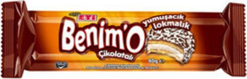 Benimo Lokmalık Çikolatalı Bisküvi 80 G ( 10 Adet )