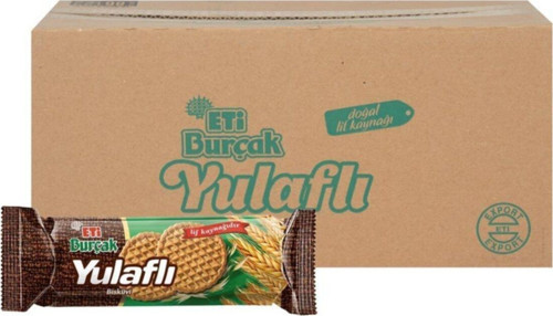 Burçak Yulaflı Bisküvi 125 Gr. X 18 Adet