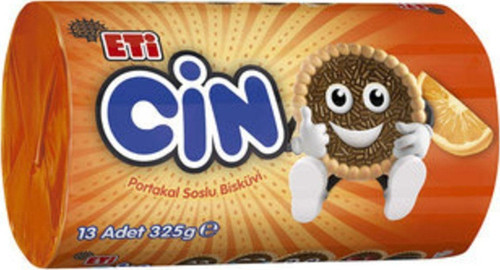 Cin Portakal Jöleli Çoklu Paket 325 G ( 10 Adet )