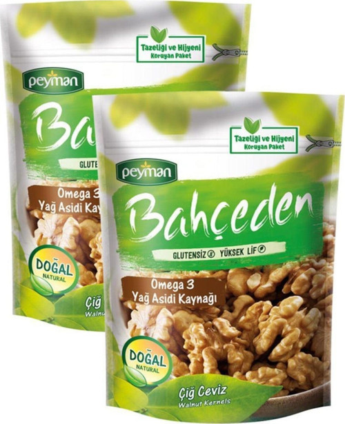 Bahçeden Doğal Çiğ Ceviz 140 Gr X 2 Adet