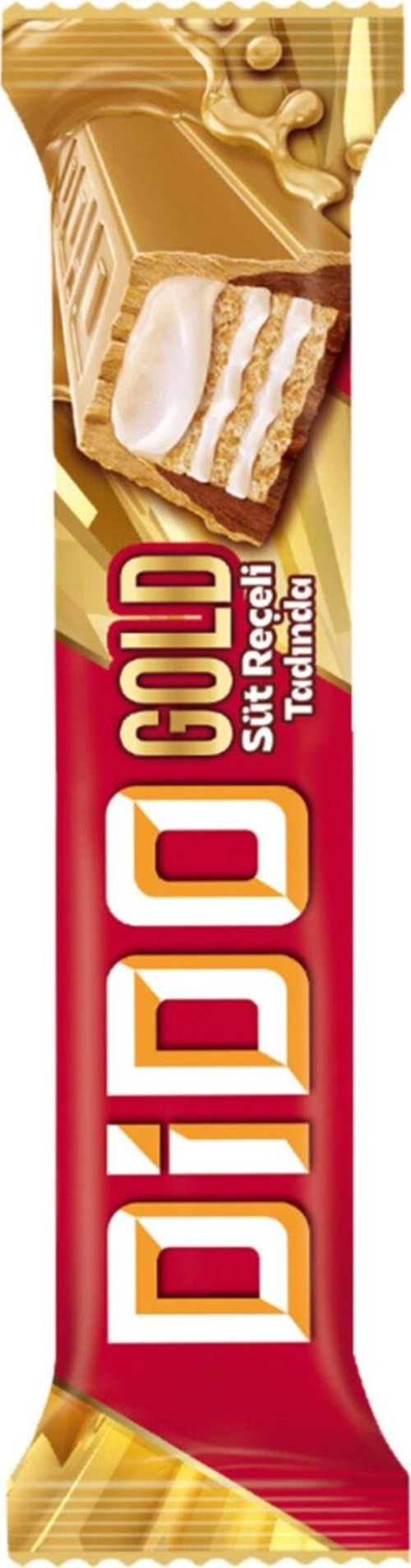 Dido Gold Süt Reçeli Tadında Çikolata*24 Adet