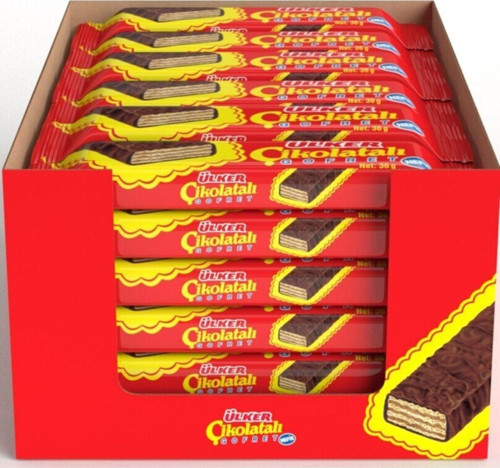 Çikolatali Gofret 36 gr -36 Adet / 2 Paket Toplam 72 Adet