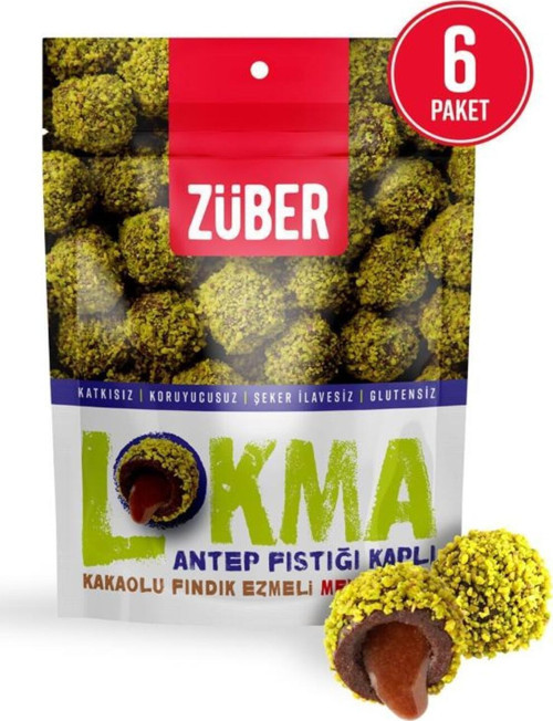 Lokma Antep Fıstıklı 96g X 6 Adet