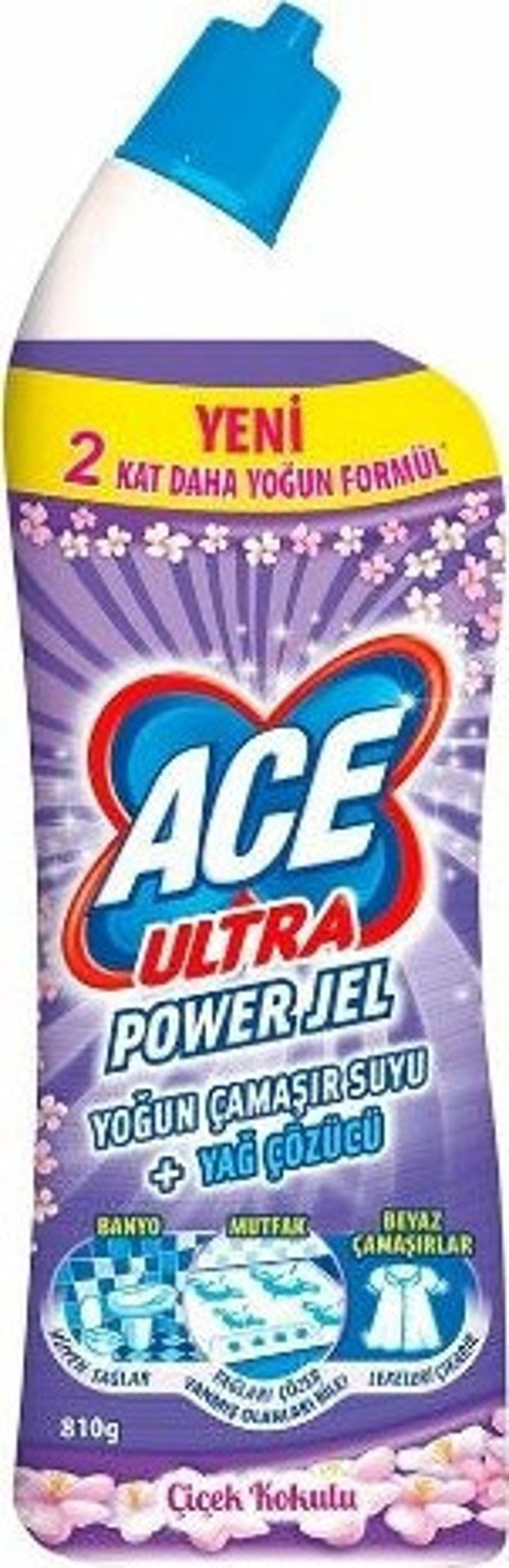 Ultra Power Jel 750 ml. Çamaşır Suyu Çiçek Kokulu