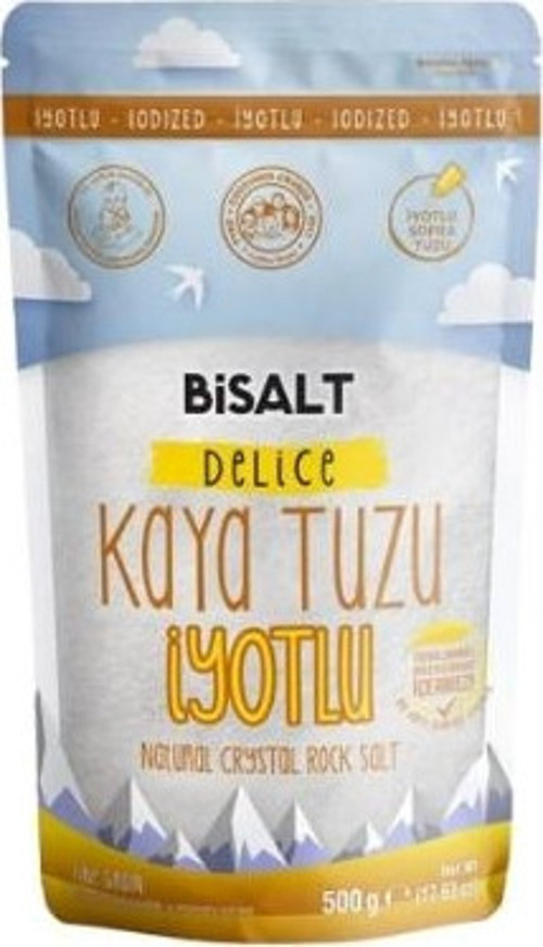 Delice Kaya Tuzu İyotlu 500 Gr.