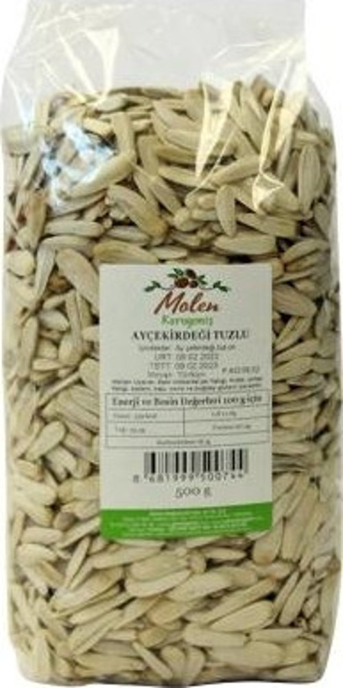 Ayçekirdeği Beyaz Tuzlu 500 Gr. ( Kuruyemiş ) (24'lü)
