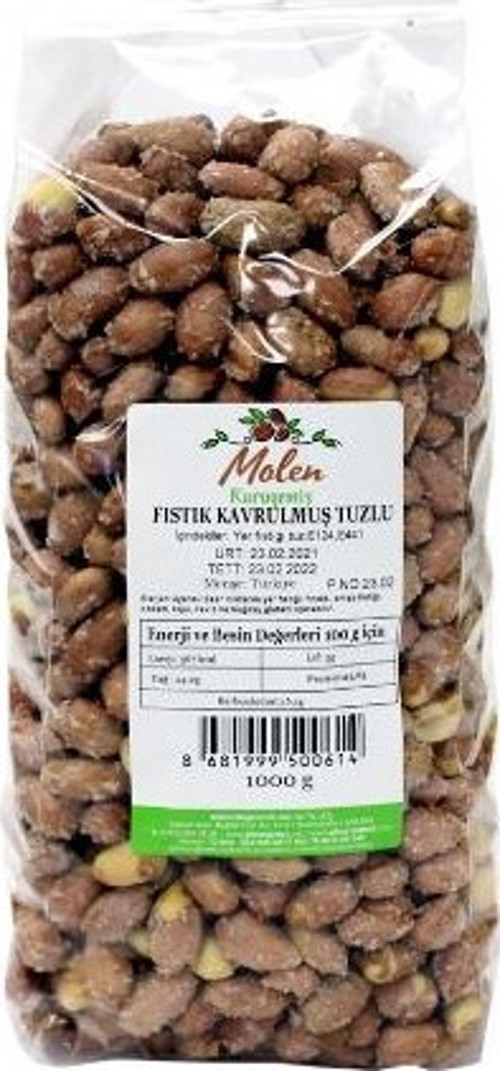 Fıstık İçi Tuzlu Kavrulmuş 1000 Gr. ( Kuruyemiş ) (6'lı)