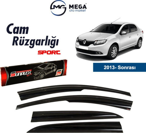 Renault Symbol 2013- Sonrası Mugen Cam Rüzgarlık