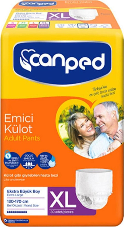 Emici Külot Ekstra Büyük (Xl) 30'lu