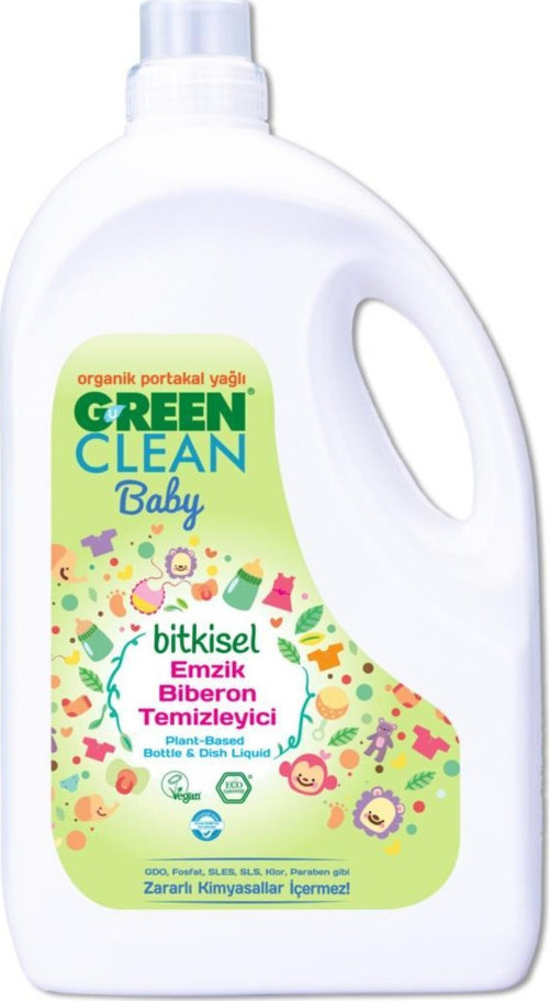 Baby Bitkisel Emzik Biberon Temizleyici Organik Portakal Yağlı 2.75 lt