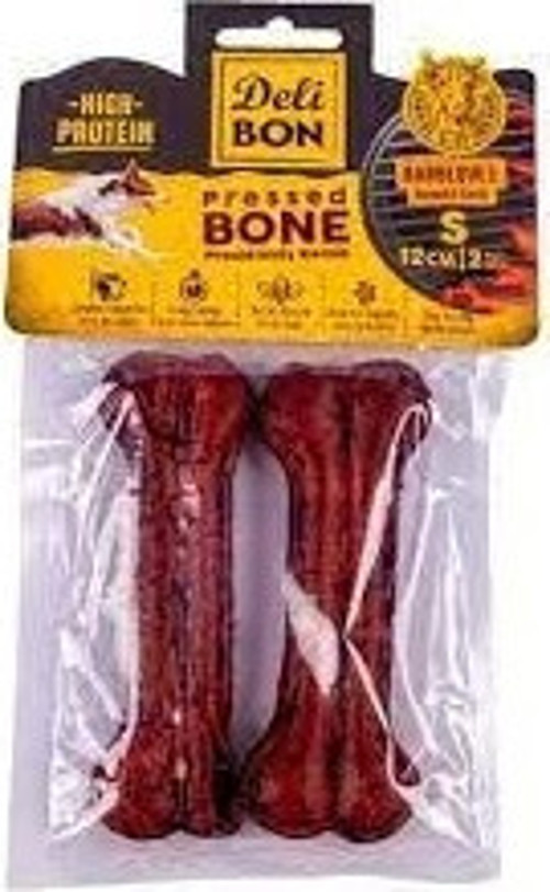 DERİ PRES KEMİK 12CM S BOY 2Lİ PAKET BARBEKÜ 12CMX2AD.