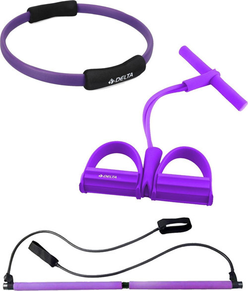 Squat Pilates Egzersiz Çubuğu Portable Studio Body Trimmer Mekik Aleti 35 Cm Pilates Çemberi