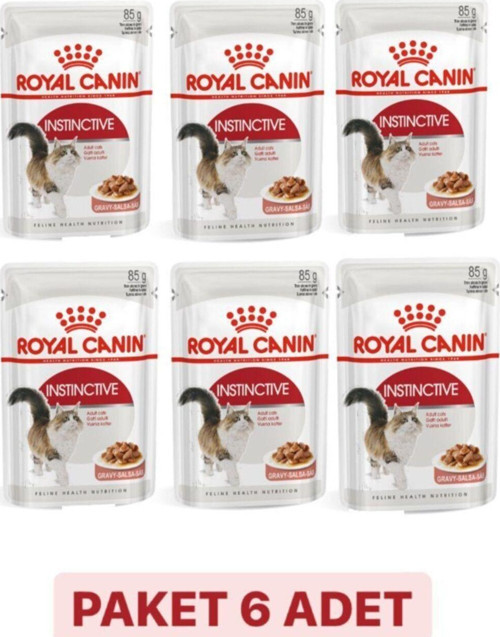 Instinctive Gravy Yaş Kedi Maması 85 Gr X 6 Adet