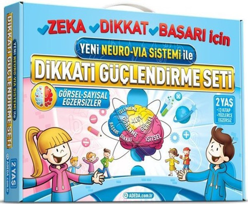 Yeni Neuro VİA Sistemi ile Dikkati Güçlendirme Seti-2 Yaş