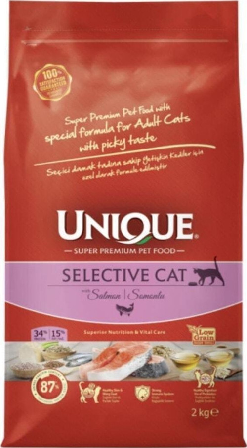 Selective Cat Seçici Kediler Için Kedi Maması Somonlu 2 Kg