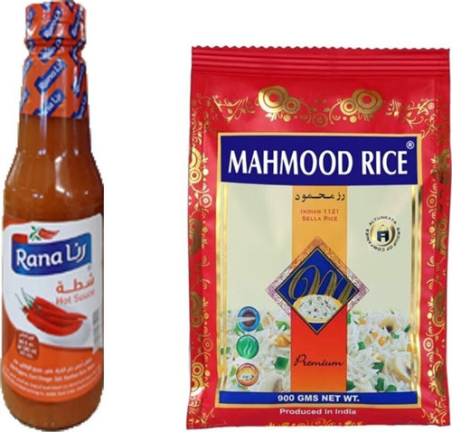 Acılı Sos 180 Ml Mahmood Rice Pirinç 900 Gr