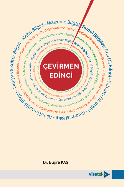 ÇEVİRMEN EDİNCİ Temel Bilgiler, Edimsel Beceriler ve Mesleki Anlayış Parametreleri