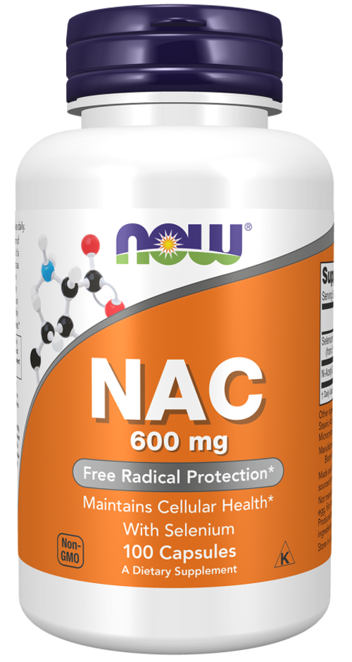 NAC 600 mg 100 Vegetarian Capsules