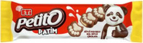 Petito Patim Bol Sütlü Çikolata 18 g ( 15 ADET )