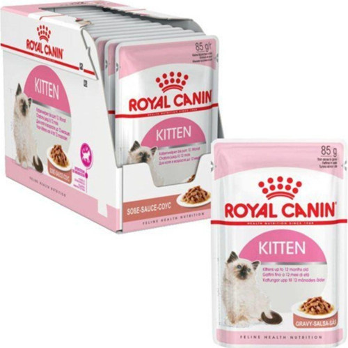 Kitten Gravy Yavru Kedi Yaş Maması 85 Gr X 12 Adet