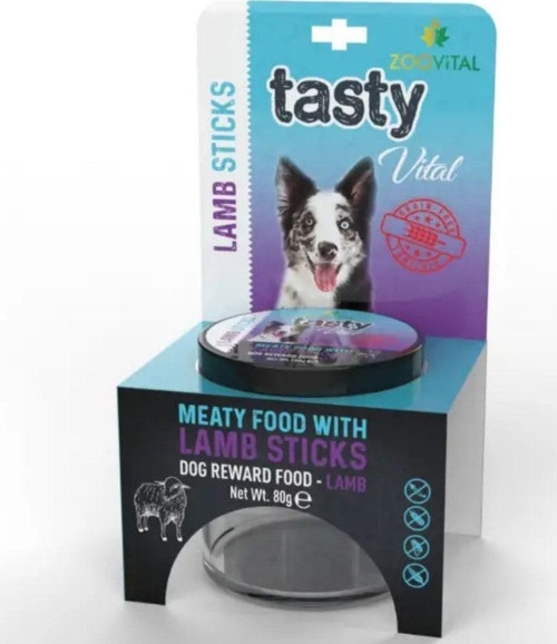 Köpek Lamp Sticks Kuzulu Kurutulmuş Et Ödülü 80 Gr %100 Et