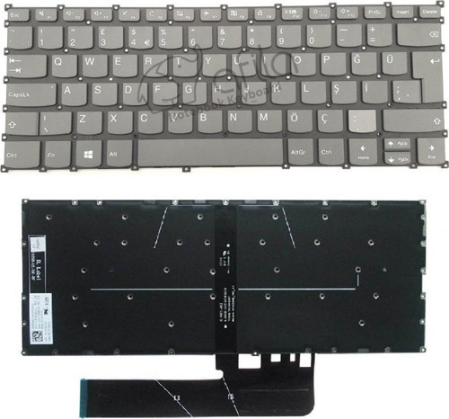 Lenovo ideaPad S540-14IWL S540-14API 81QN 81ND Klavyesi Siyah TR / NBKL0511