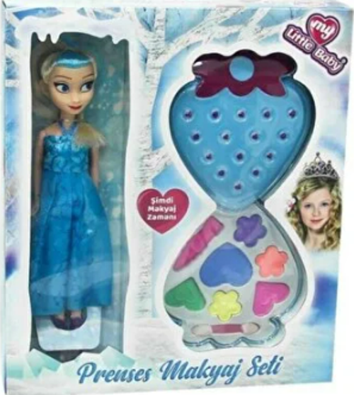081 Karlar Prensesi Tekli Kutulu Makyaj Seti