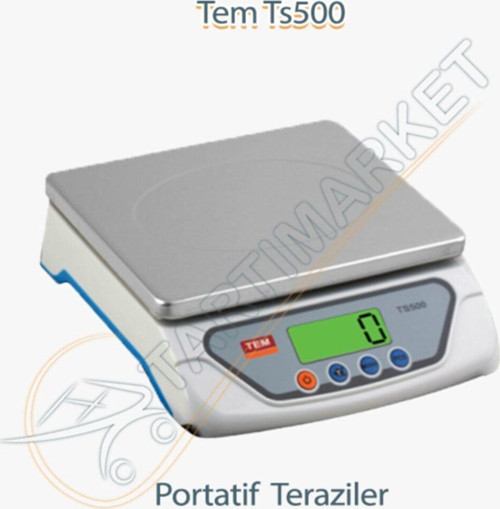 Resmi Distribütör Ts 500 25 Kg /1Gr Hassas Terazi Beyaz Yok