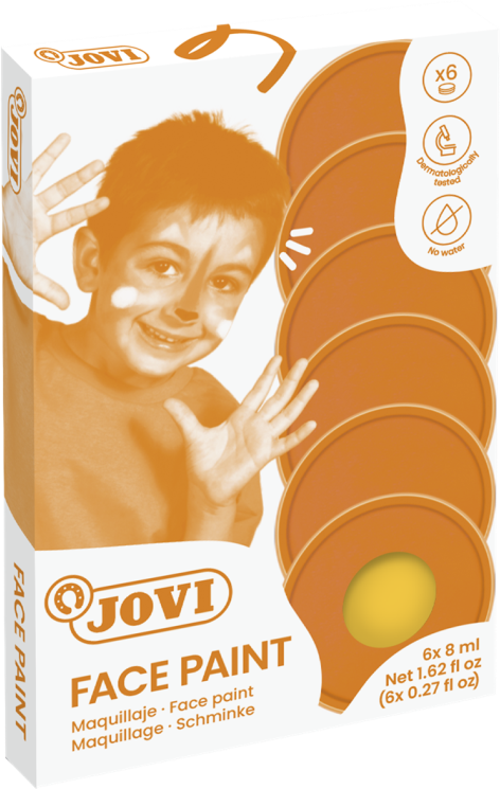 JOVI 171U KREM YÜZ BOYASI 8ML SARI - 6'LI KUTU