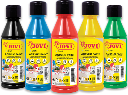 680 JOVIDECOR AKRİLİK BOYA 250 ml AÇIK MAVİ