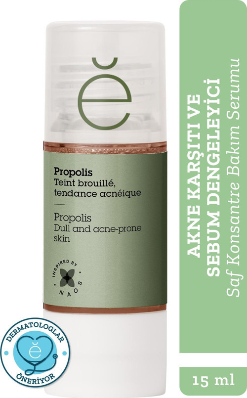 Pure Active Propolis %0,7 Akne Eğilimli Ciltler Için Sebum Dengeleyici Konsantre Bakım Serumu 15 ml