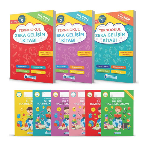 Zeka Gelişim Set Seviye 1-2-3