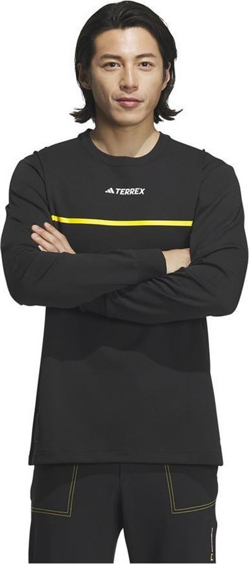 National Geographic Erkek Siyah Sweatshirt (IL8975)