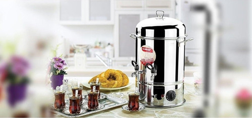 Elektrikli Çay Semaveri 120 Bardak Çay Otomatı 9,5litre