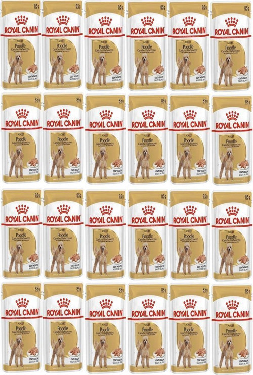 Adult Poodle Caniche Tüy Sagligi Destekleyici Yetiskin Köpek Konservesi 85gr 24 Adet