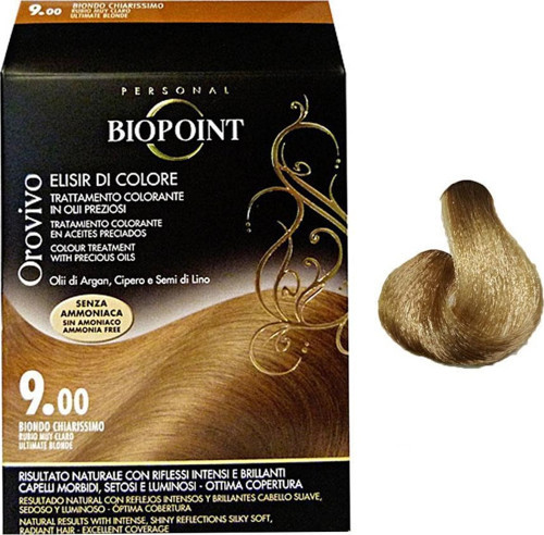 Biopoint Orovivo Elisir Colore Saç Boyası 9.00 Ultimate Blonde - Sarı