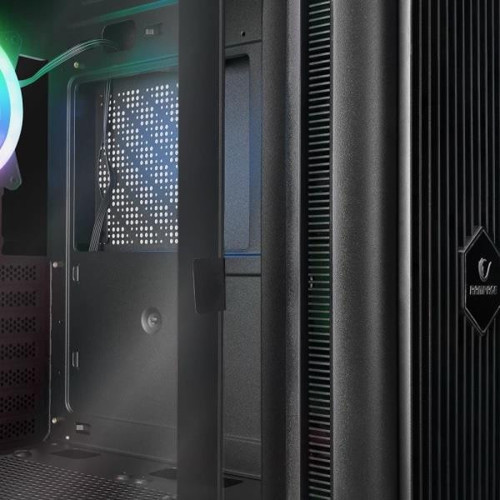 PROLIX 850W 80+ 4*12cm ARGB Fan+Kontrolcü Manyetik Temperli Camlı Mid-T Gaming Oyuncu Kasası