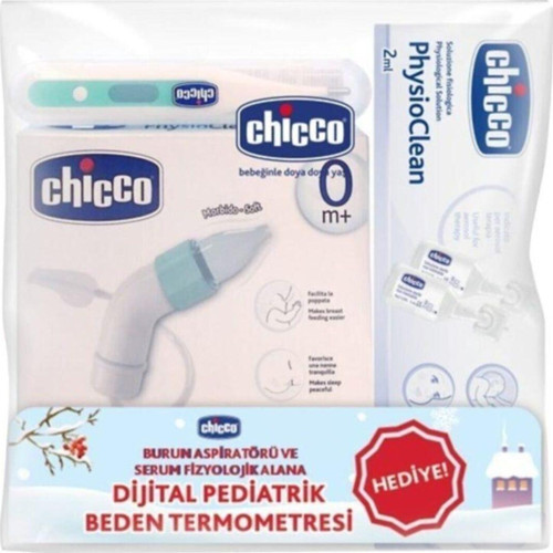 Kış Paketi Physio Clean Serum Fizyolojik + Burun Aspiratörü + Dijital Pediatrik Beden Term