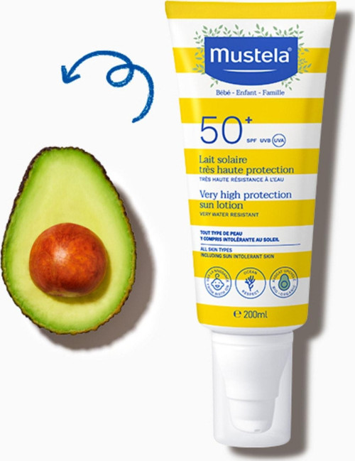 Very High Protection Spf 50 Güneş Kremi 200 Ml Yenidoğandan Itibaren Tüm Aile Için