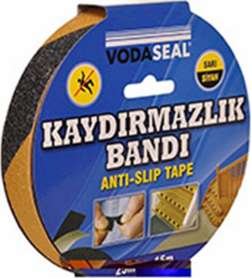 Vodeseal Kaydırmaz Bant (Sarı/Siyah) - 25 Mm