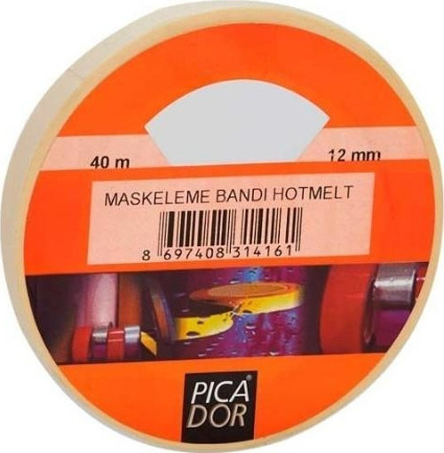 12 Mm x 40 Mt Maskeleme Bandı KP-002