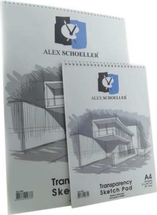864 A-4 Dikey Spiralli Eskiz Çizim Blok 50-55 Gr A.ESK.BLK.050.04