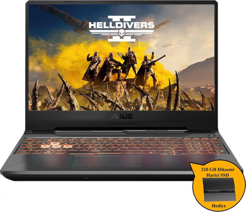Tuf Gaming A15 R7-7735HS 32GB 1TB SSD RTX4060 144Hz Win11Pro LP037 Zi746 +320GB Hiksemi SSD